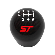 画像をギャラリービューアに読み込む, Ford Racing 13-17 Focus ST Black Carbon Fiber 6 Speed Shift Knob