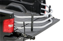 画像をギャラリービューアに読み込む, AMP Research 99-23 Ford F-250/F-350 SuperDuty BedXtender HD Sport - Silver (May Req. Diode Kit)