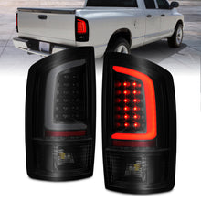 画像をギャラリービューアに読み込む, ANZO 2002-2006 Dodge  Ram 1500 LED Tail Lights w/ Light Bar Black Housing Smoke Lens