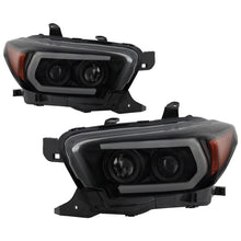 画像をギャラリービューアに読み込む, Spyder Toyota Tacoma 16-18 (SR5 Model Only) Projector Headlights Black Smoke PRO-YD-TT16-LB-BSM