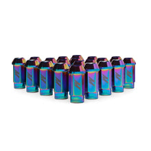 画像をギャラリービューアに読み込む, Mishimoto Aluminum Locking Lug Nuts 1/2 X 20 23pc Set Neo Chrome