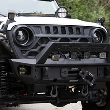 画像をギャラリービューアに読み込む, Go Rhino Xplor Blackout Series Cube LED Flood Light Kit (Surface/Threaded Stud Mnt) 3x3 - Blk (Pair)