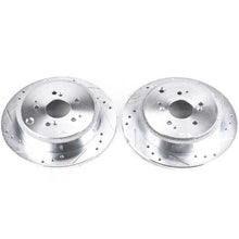 画像をギャラリービューアに読み込む, Power Stop 01-06 Acura MDX Rear Evolution Drilled &amp; Slotted Rotors - Pair