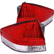 画像をギャラリービューアに読み込む, ANZO 2008-2011 Ford Focus LED Taillights Red/Clear