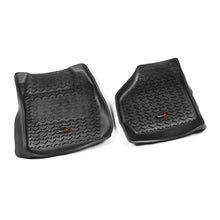 画像をギャラリービューアに読み込む, Rugged Ridge Floor Liner Front Black 1999-2007 Ford F-250 / F-350 Super Duty Regular / Extended