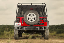 画像をギャラリービューアに読み込む, Rugged Ridge Spartacus Rear Bumper Black 07-18 Jeep Wrangler
