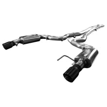 画像をギャラリービューアに読み込む, Kooks 15+ Mustang 5.0L 4V Convertible 3in Cat-Back w/ X-Pipe 4in Slash Cut Black Tips Exhaust