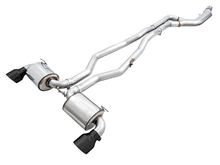 画像をギャラリービューアに読み込む, AWE Tuning 2020 Toyota Supra A90 Non-Resonated Touring Edition Exhaust - 5in Diamond Black Tips