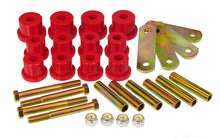 画像をギャラリービューアに読み込む, Prothane 62-67 Chevy Nova HD Spring &amp; Shackles Bushings - Red