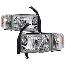 画像をギャラリービューアに読み込む, xTune Dodge Ram 1500 94-01 Headlight w/ Corner Lamps - OEM HD-JH-DR94-SET-C