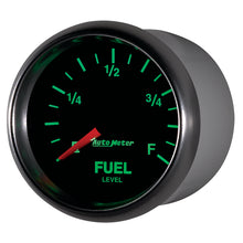 画像をギャラリービューアに読み込む, Autometer GS 2 1/16in. 0-280 Ohms Fuel Level Gauge - Stepper Motor