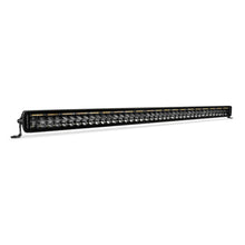 画像をギャラリービューアに読み込む, Go Rhino Xplor Blackout Combo Series Dbl Row LED Light Bar w/Amber (Side/Track Mount) 40in. - Blk