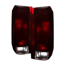 画像をギャラリービューアに読み込む, xTune Ford Bronco F150 F250 F350 F450 92-96 OE Style Tail Lights Red Smoked ALT-JH-FB92-OE-RSM