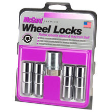 画像をギャラリービューアに読み込む, McGard Wheel Lock Nut Set - 4pk. (Cone Seat Duplex) 9/16-18 / 7/8 Hex / 2.5in. Length - Chrome