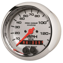 画像をギャラリービューアに読み込む, Autometer Marine Chrome 3-3/8in 140MPH GPS Speedometer Gauge
