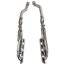 画像をギャラリービューアに読み込む, Kooks 12+ Jeep Grand Cherokee 6.4L 1-7/8in x 3in SS Longtube Headers w/Green Catted Connection Pipes