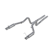 画像をギャラリービューアに読み込む, MBRP 05-09 Ford Shelby GT500 / GT Dual Split Rear Race Version, T409 4in Tips Exhaust System