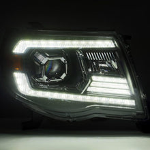 画像をギャラリービューアに読み込む, AlphaRex 05-11 Toyota Tacoma LUXX LED Projector Headlights Plank Style Chrome w/Activation Light/DRL