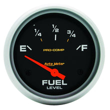 画像をギャラリービューアに読み込む, AutoMeter Gauge Fuel Level 2-5/8in. 0 Ohm(e) to 90 Ohm(f) Elec Pro-Comp