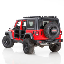 画像をギャラリービューアに読み込む, Go Rhino 08-22 Jeep Wrangler JL/JLU Body Mount Spare Tire Carrier - Tex. Blk