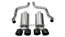画像をギャラリービューアに読み込む, Corsa 2009-2013 Xtreme Axle-Back Exhaust w/Dual Black 3.5in Tips 09-13 Chevrolet Corvette C6 6.2L V8