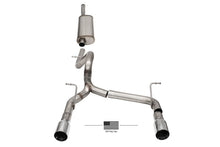 画像をギャラリービューアに読み込む, Corsa 2018-2025 Jeep Wrangler JLU 3.6L 2.75in Sport Cat-Back Exhaust w/ American Flag Tips