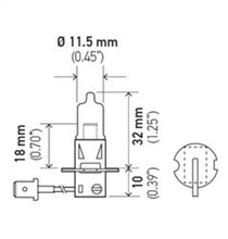 画像をギャラリービューアに読み込む, Hella Bulb H3 12V 55W Pk22S T325 Heavy Duty