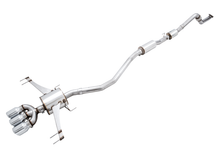 画像をギャラリービューアに読み込む, AWE Tuning 2017+ Honda Civic Type R Touring Edition Exhaust w/Front &amp; Mid Pipes - Chrome Silver Tips