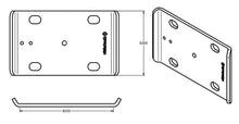 画像をギャラリービューアに読み込む, Ridetech Large U-Bolt Plate