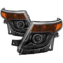 画像をギャラリービューアに読み込む, xTune 11-15 Ford Explorer OEM Style Halogen Headlights - Black (HD-JH-FEXP11-AM-BK)