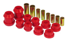 画像をギャラリービューアに読み込む, Prothane 92-95 Honda Civic Front Upper/Lower Control Arm Bushings - Red