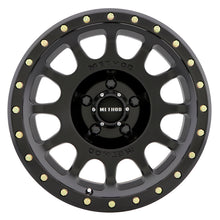 画像をギャラリービューアに読み込む, Method MR305 NV 20x10 -18mm Offset 5x5 94mm CB Matte Black Wheel
