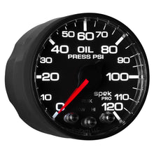 画像をギャラリービューアに読み込む, Autometer Spek-Pro - Nascar 2-1/16in Oil Press 0-120 psi Bfb Ecu