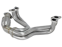 画像をギャラリービューアに読み込む, aFe 12-17 Toyota 86 / FRS / BRZ Twisted Steel 304 Stainless Steel Long Tube Header w/ Cat