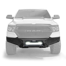 画像をギャラリービューアに読み込む, Go Rhino 19-24 Ram 1500 (Excl. Rebel/Warlock/TRX) Element Front Bumper w/Pwr Bar - Tex. Blk