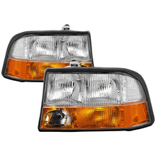 画像をギャラリービューアに読み込む, xTune 98-01 GMC Jimmy S15 (w/Fog Lights) OEM Headlights w/Amber Bumper - Chrm (HD-JH-GS1598-OE-C)