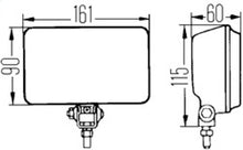 画像をギャラリービューアに読み込む, Hella Headlamp Zfh 0/180Gr Sw Mk Mgs12 1Fb