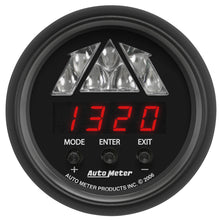 画像をギャラリービューアに読み込む, Autometer Z-Series 2-1/16in Tachometer Digital 16000 RPM w/ LED Shift Light