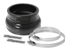 画像をギャラリービューアに読み込む, aFe Magnum FORCE CAI Univ. (4-1/4in ID to 3-1/2in ID x 2-1/2in L) Straight Reducing Coupler - Black