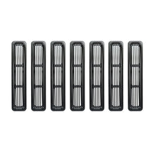 画像をギャラリービューアに読み込む, Rugged Ridge Billet Grille Inserts Black 97-06 Jeep Wrangler