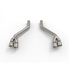 画像をギャラリービューアに読み込む, Kooks 2016 + Chevrolet Camaro SS 3in Axle Back Muffler Delete Exhaust System w/ Polished Quad Tips