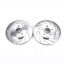 画像をギャラリービューアに読み込む, Power Stop 05-12 Ford Escape Front Evolution Drilled &amp; Slotted Rotors - Pair