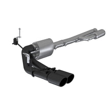 画像をギャラリービューアに読み込む, MBRP 2019+ Chevrolet Silverado 1500 4.5L/5.3L Pre-Axle Dual Side Exit w/ 4in OD Tip- Black Coated