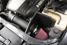 画像をギャラリービューアに読み込む, JLT 05-17 Dodge Charger 5.7L (w/o Shaker Hood) Black Textured Cold Air Intake Kit w/Red Filter