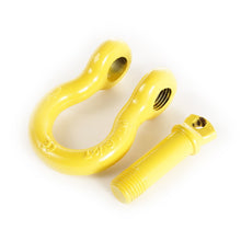 画像をギャラリービューアに読み込む, Rugged Ridge Yellow 7/8in D-Rings