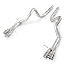 画像をギャラリービューアに読み込む, Stainless Works 2013-14 Ford Shelby GT500 3in Catback Retro Chambered Mufflers Resonator Delete