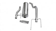 画像をギャラリービューアに読み込む, Corsa 2004-2005 -05 Dodge Ram Quad Cab/Short Bed 1500 4.7L V8 Polished Sport Cat-Back Exhaust
