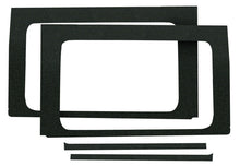 画像をギャラリービューアに読み込む, DEI 18-23 Jeep Wrangler JL 4-Door Boom Mat Rear Side Window Trim - 4 Piece - Black