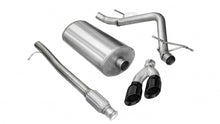 画像をギャラリービューアに読み込む, Corsa 2010-2013 Chevrolet Silverado Crew Cab/Short Bed 1500 4.8L V8 Black Sport Cat-Back Exhaust