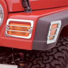 画像をギャラリービューアに読み込む, Rugged Ridge 97-06 Jeep Wrangler TJ Stainless Steel Side Marker / Turn Signal Euro Guard Set